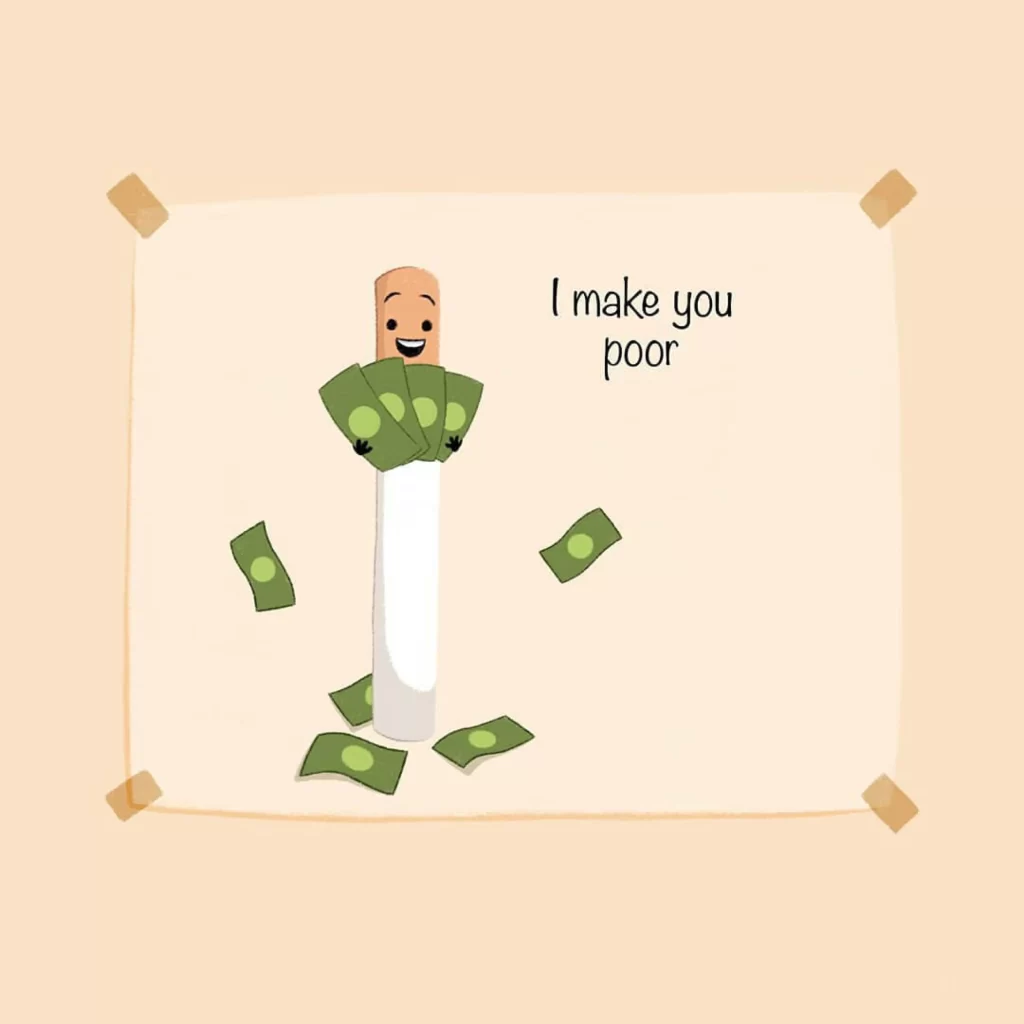 Cigarette Money Poor Eleonore Pelluau
