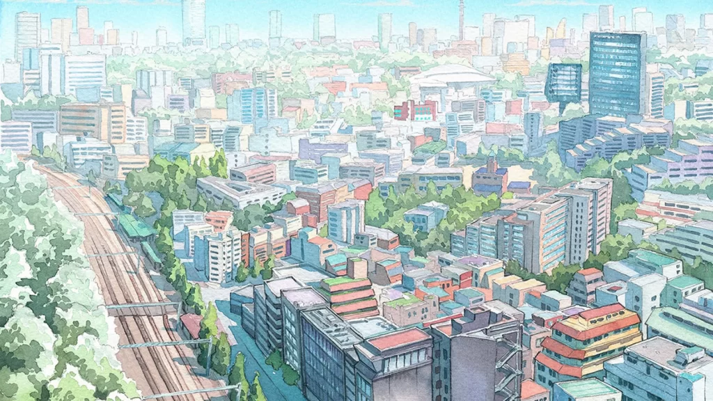 Cityscape Urban Architecture Skyscrapers Railways Mateusz Urbanowicz