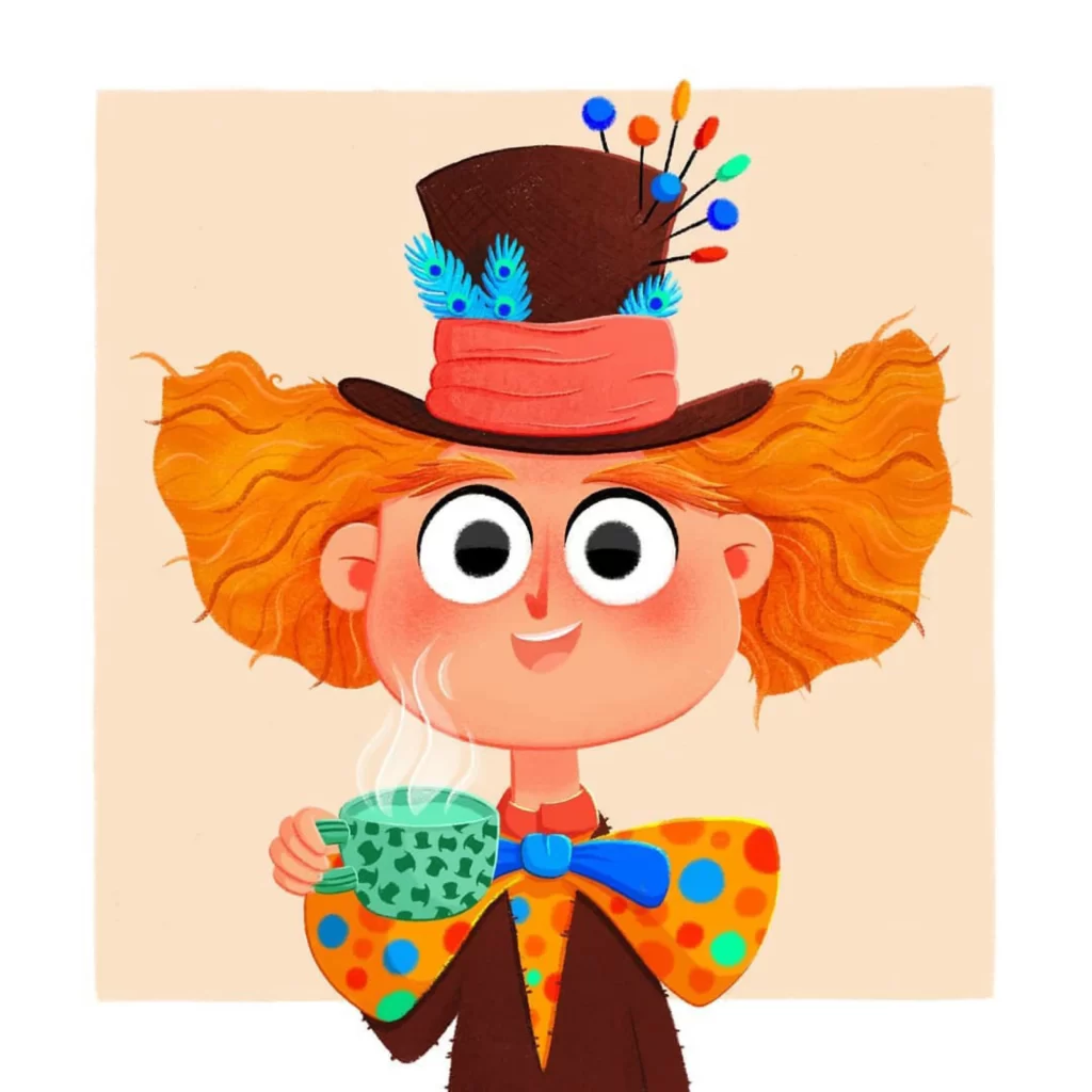 Clown Hat Bowtie Cup Steam Eleonore Pelluau