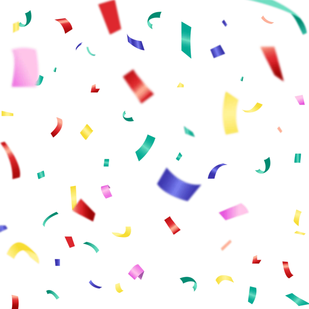 Colorful Confetti Celebration Party Decorations