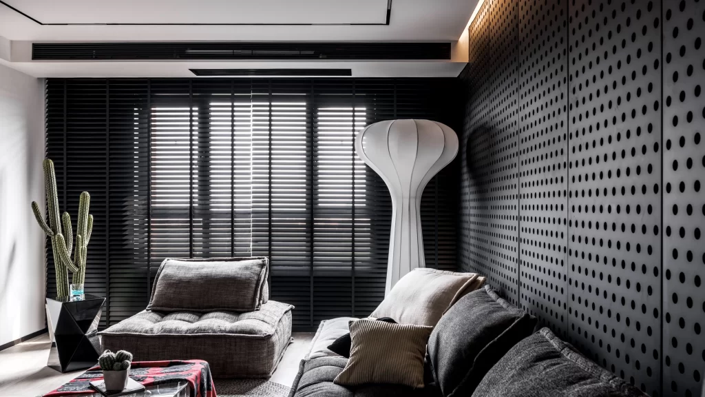 Contemporary Dark Tones Neutral Textured Lighting