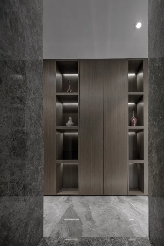 Contemporary Elegance Neutral Tones Wood Accents Minimalist