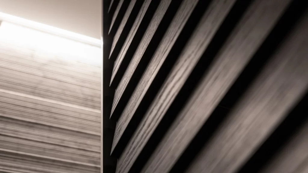 Contemporary Industrial Loft Neutral Shades Wood Paneling
