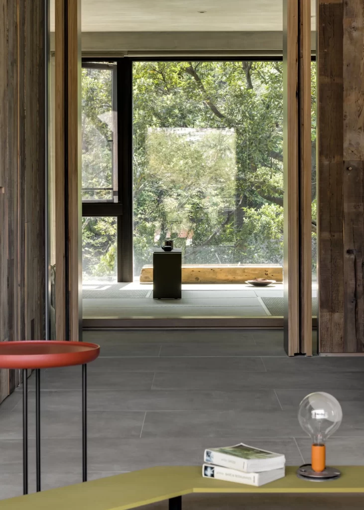 Contemporary Japanese Natural Wood Neutral Tones Large Windows Minimalist
