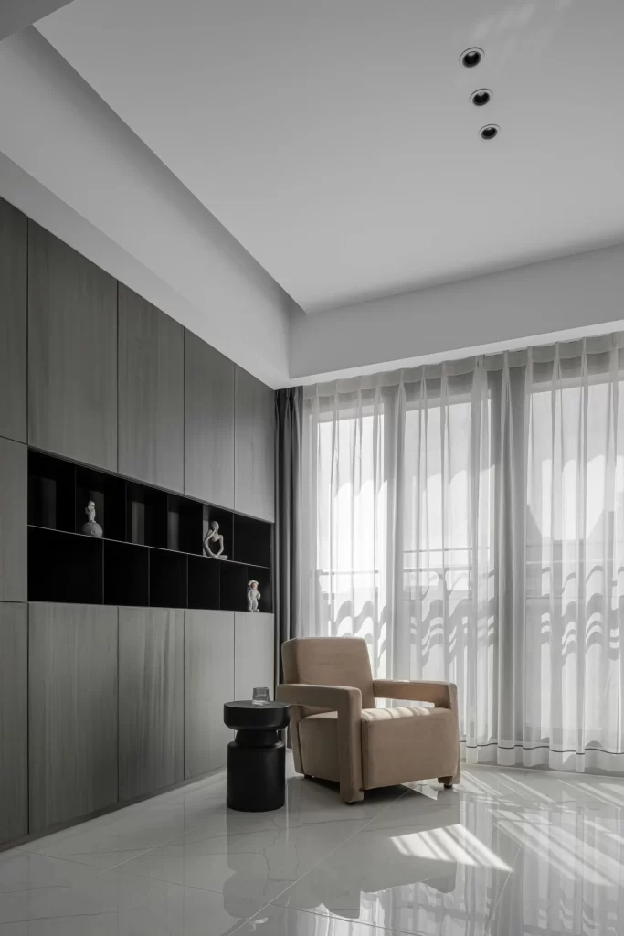 Contemporary Neutral Beige Grey Minimalist Modern