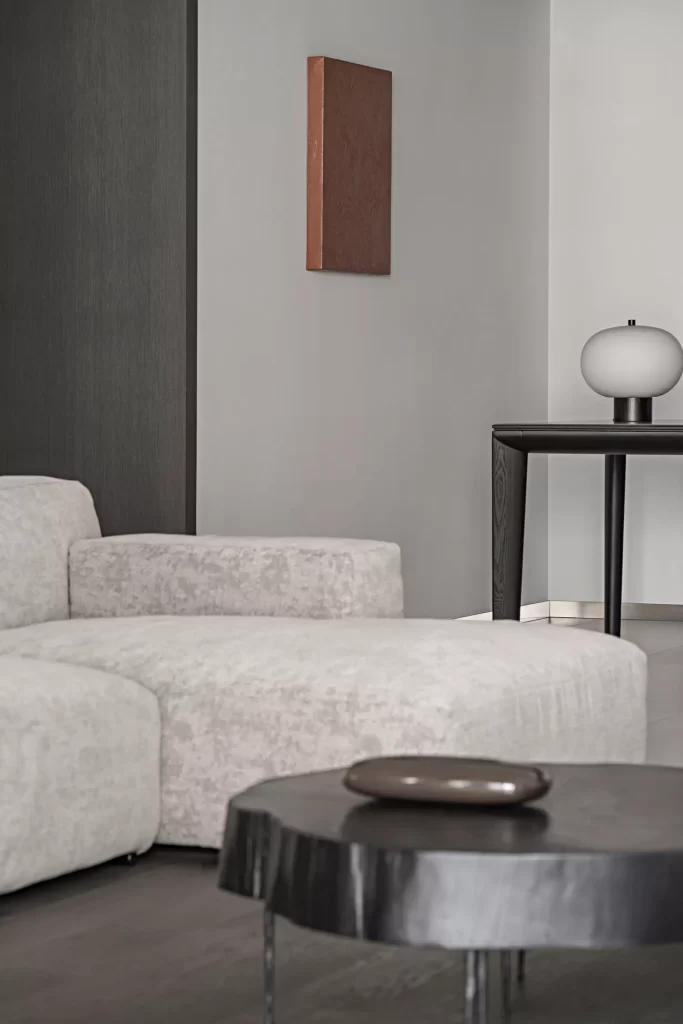Contemporary Neutral Gray Soft Textures Minimalist