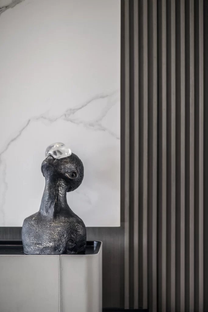 Contemporary Sculpture Neutral Tones Minimalist Artistic