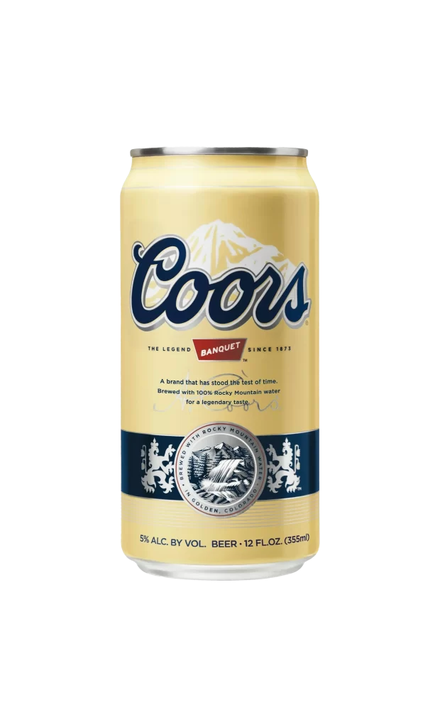 Coors Banquet Beer Can