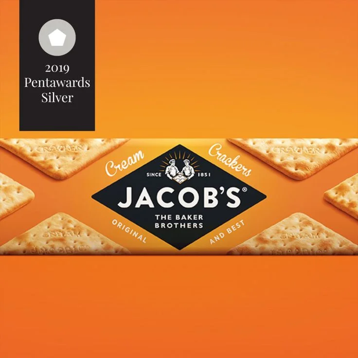 Cream Crackers Packaging Orange Diamond Classic