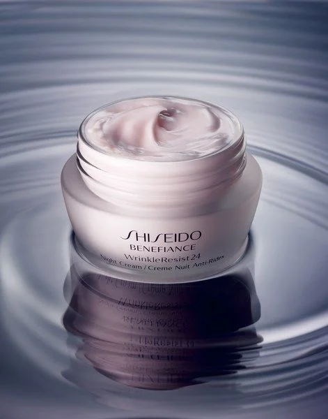 Cream Jar Pink White Shiseido Minimalist Design