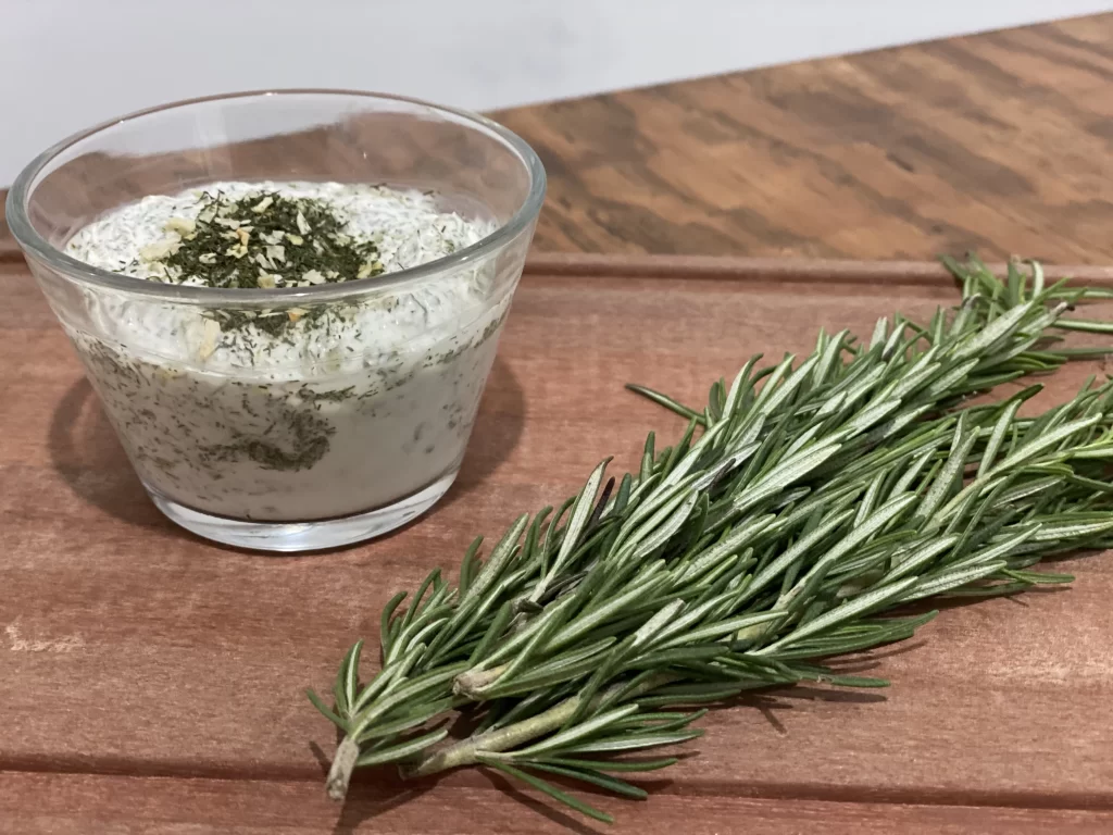 Creamy Dip Fresh Herbs