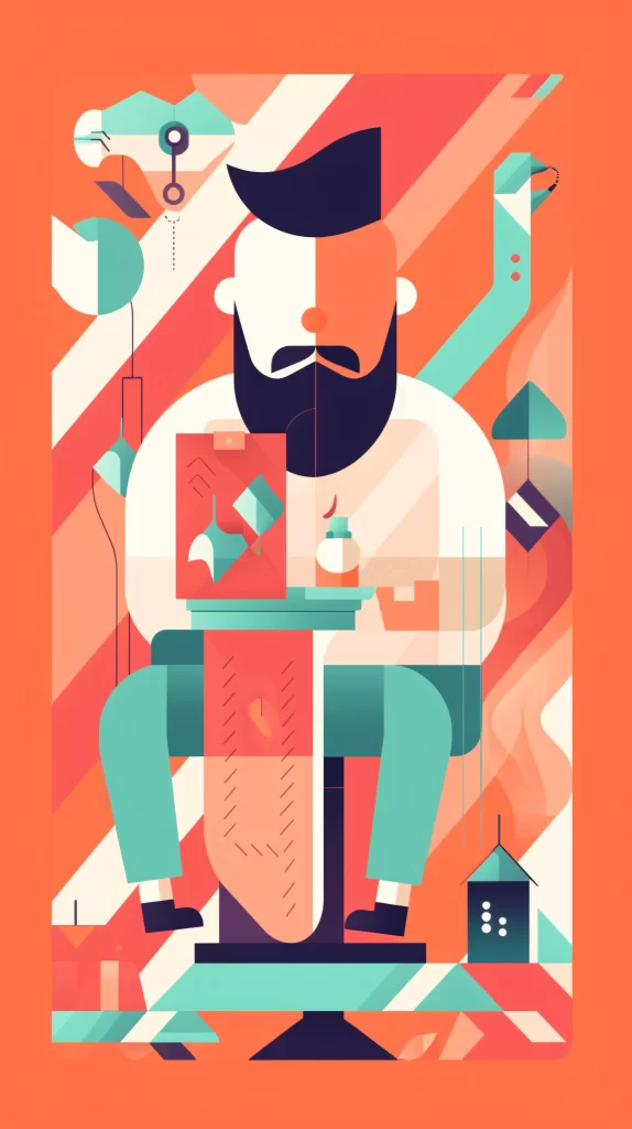 Creative Designer Red Green Abstract Vector