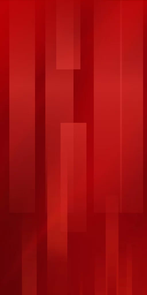 Crimson Geometric Abstraction