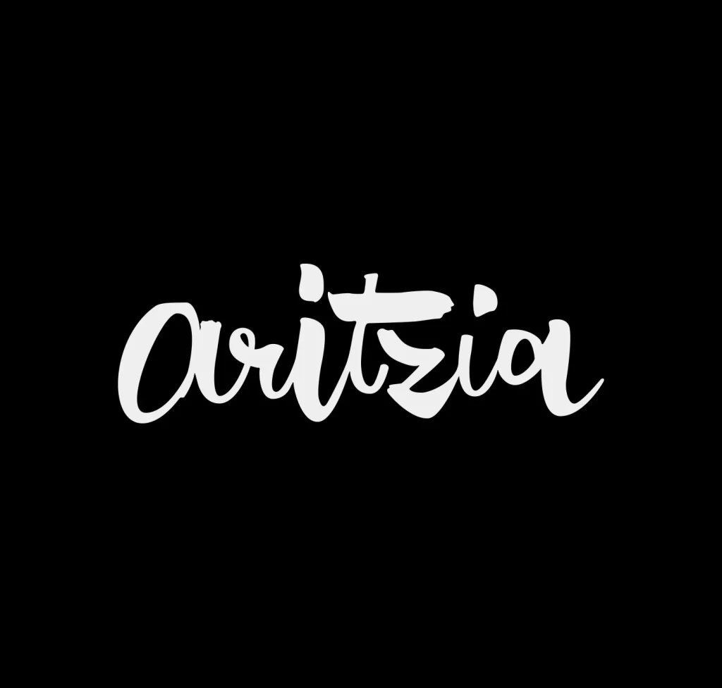 Cursive Flowing White Smooth Typography Design