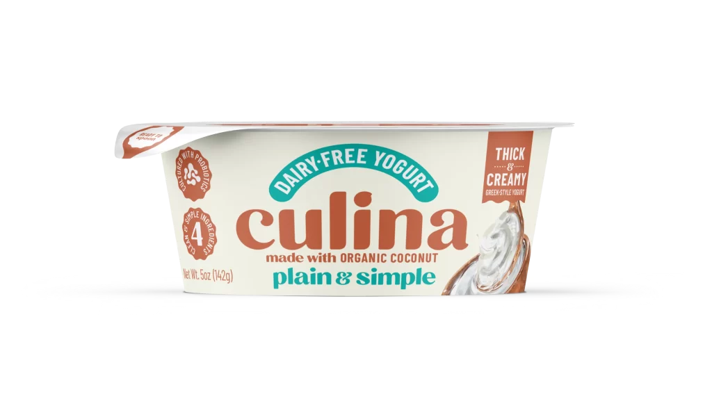 Dairy-Free Yogurt Organic Coconut Culina Brand