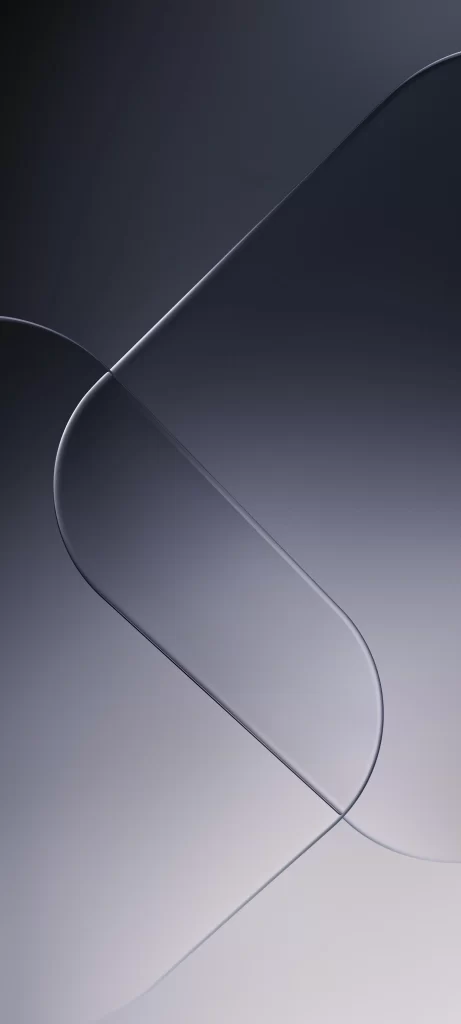 Dark Blue Gradient Curved Lines Abstract