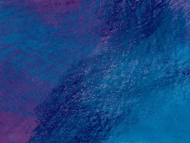 Deep Blue Purple Impasto Texture Dynamic Brushstrokes