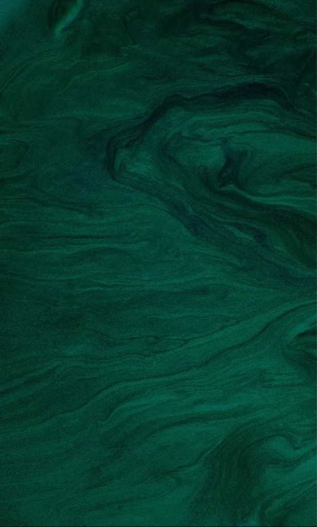Deep Green Swirling Patterns Abstract