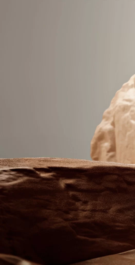 Desert Landscape Rock Formation