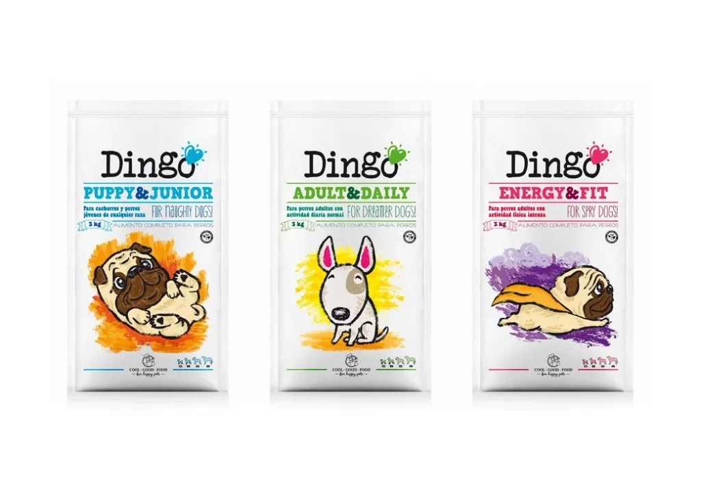 Dingo Dog Food Puppy Junior Adult Daily Energy Fit