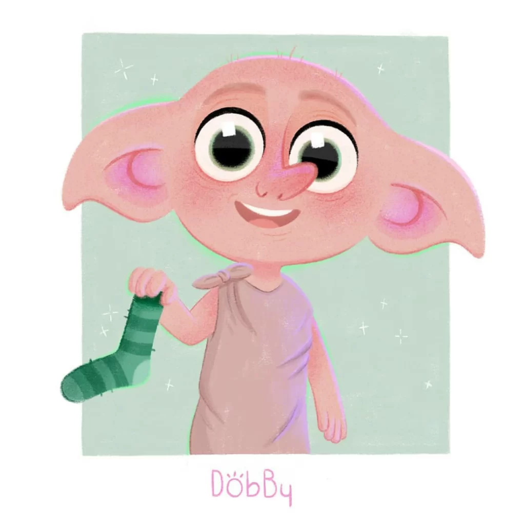 Dobby House Elf Sock Eleonore Pelluau