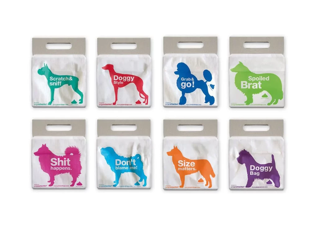 Dog food Spoiled Brat Colorful Silhouette