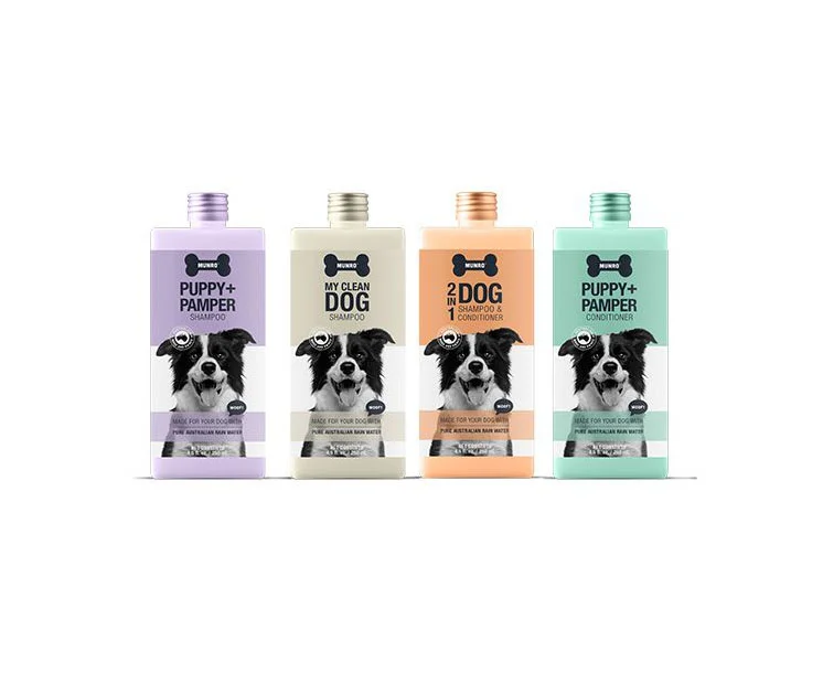 Dog Shampoo Conditioner Puppy Pamper Colorful Dog Image