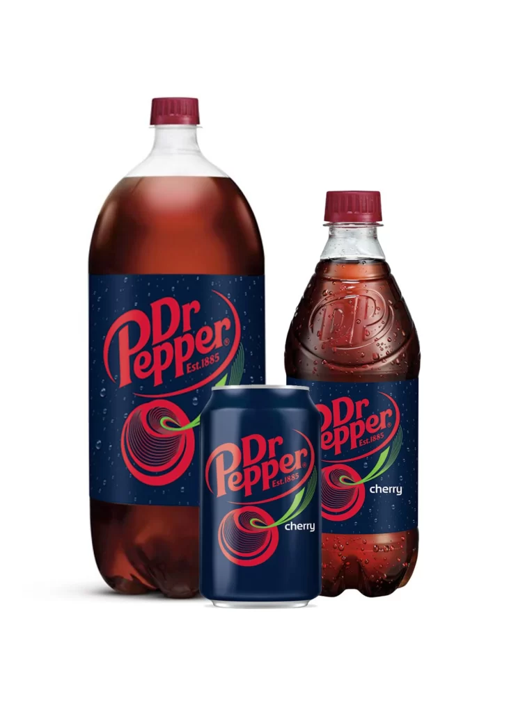 Dr Pepper Cherry Beverage Packaging