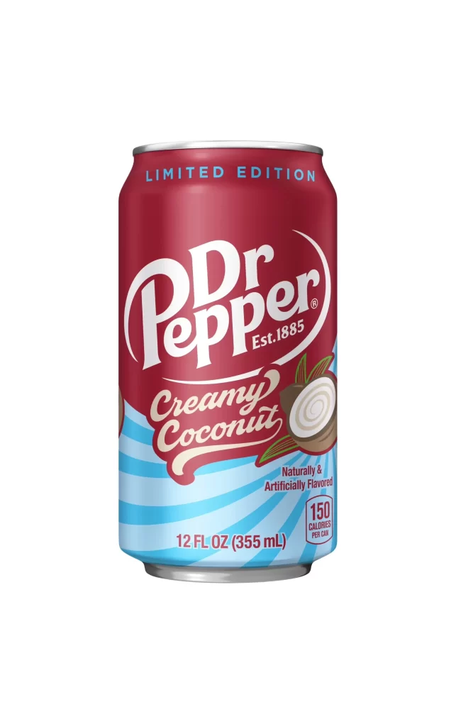 Dr Pepper Creamy Coconut Limited Edition Can Beverage
