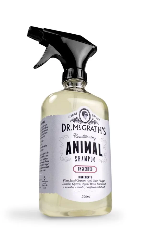 Dr.McGrath’s Animal Shampoo Unscented Plant-Based Glycerin Lavender