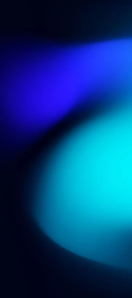 Electric Blue and Cyan Gradient Light Streaks