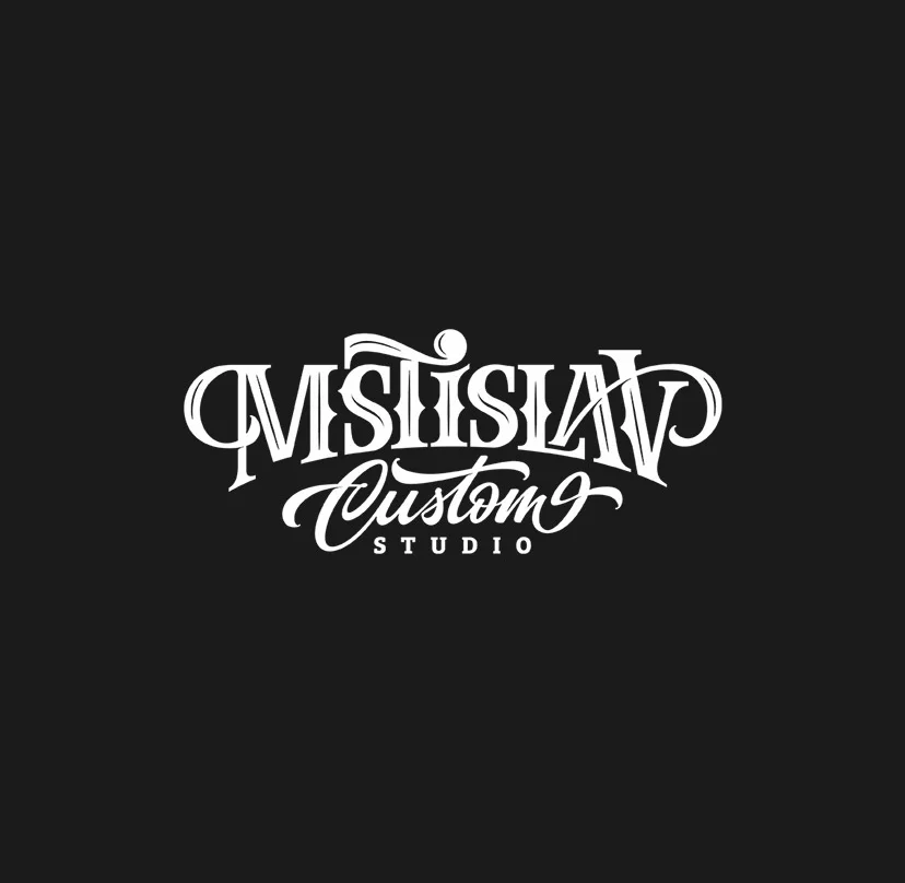 Elegant Script Flourishes White Monochrome Typography Design