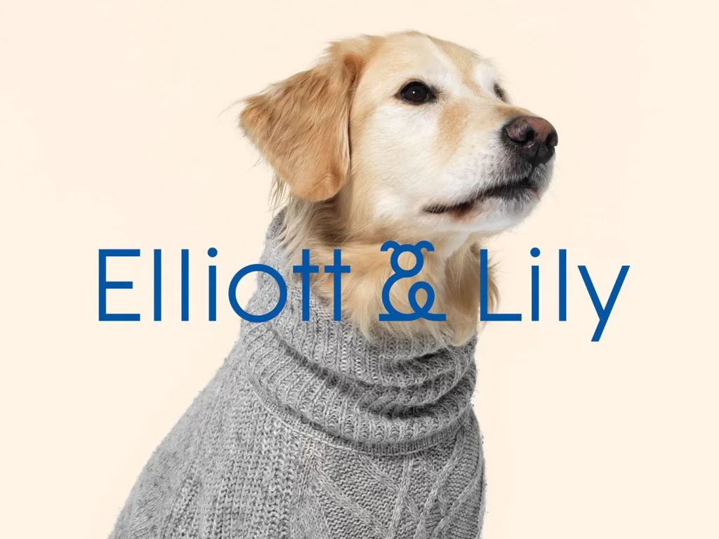 Elliott Lily Dog Food Knit Sweater