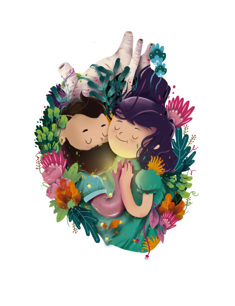 Embrace Nature Love Flowers Harmony
