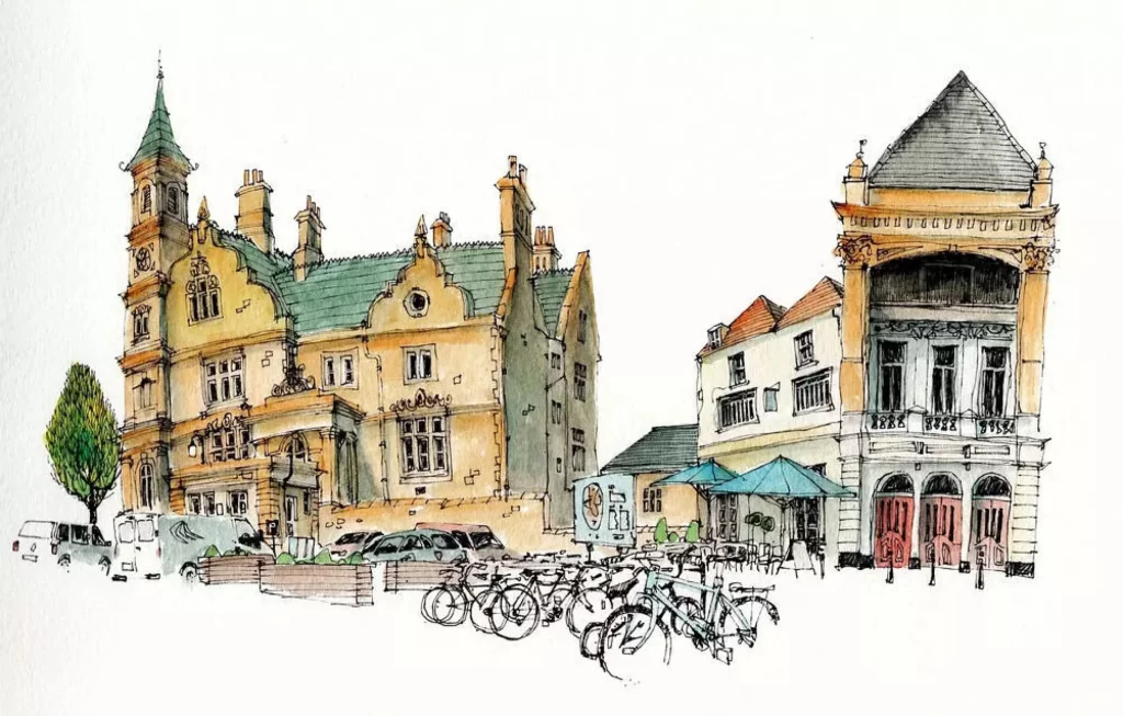 European Architecture Historic Buildings Urban Landscape
