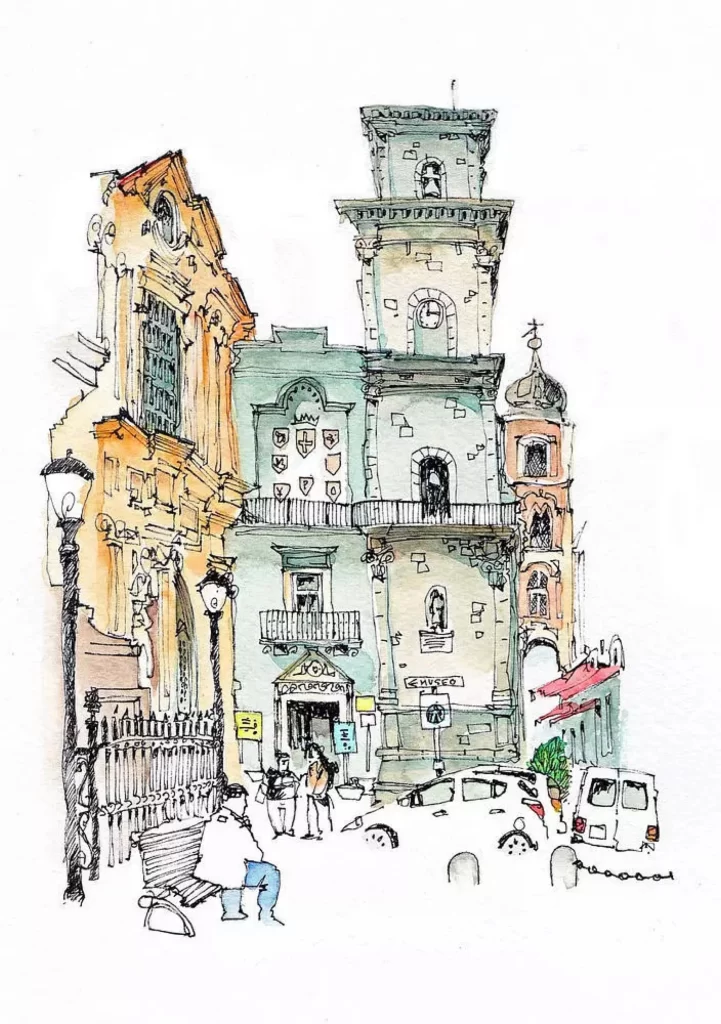 European Architecture Street Scene