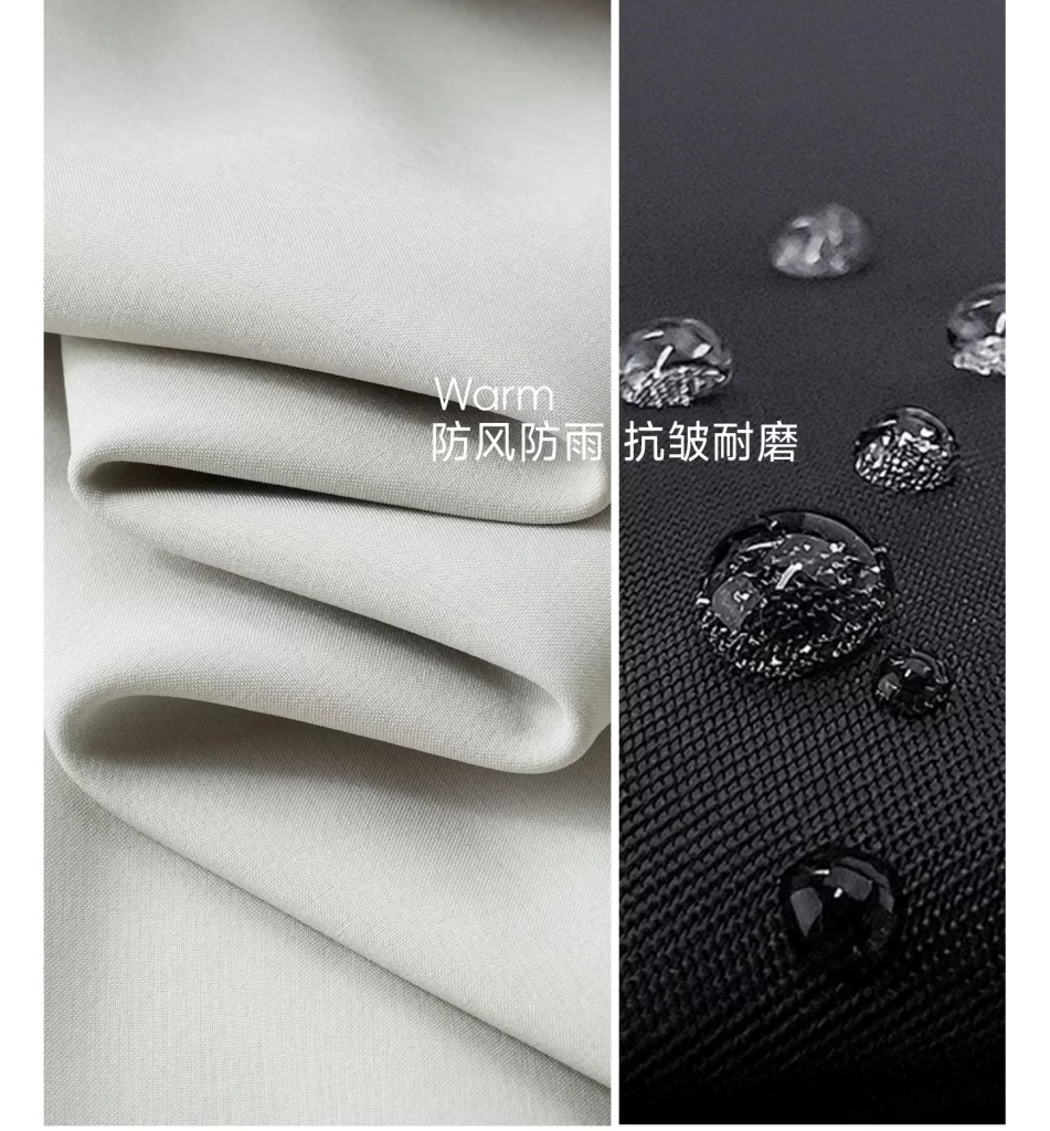 Fabric Waterproof Textile Durable Gray Black