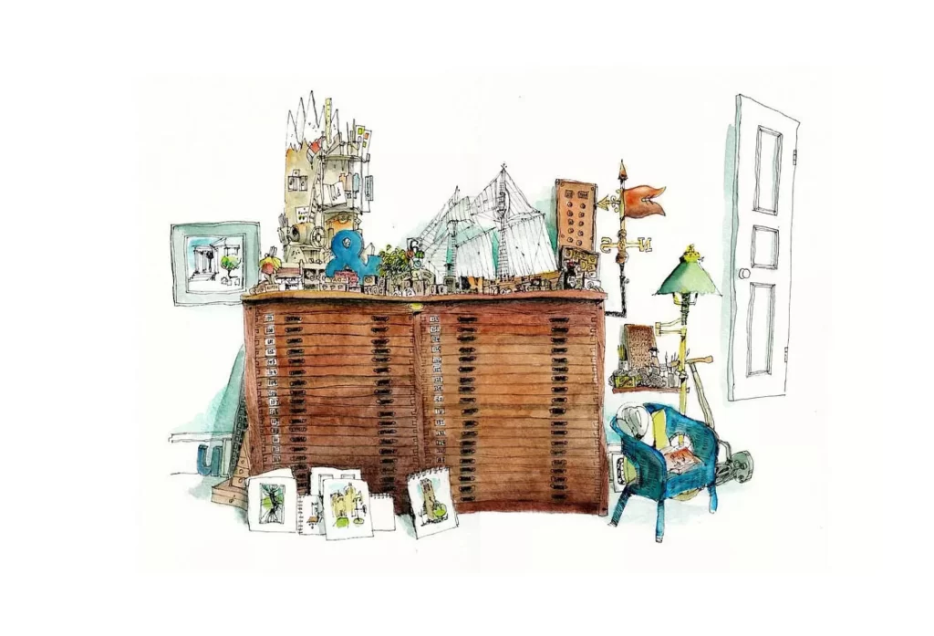 Fantasy Castle Miniature Models