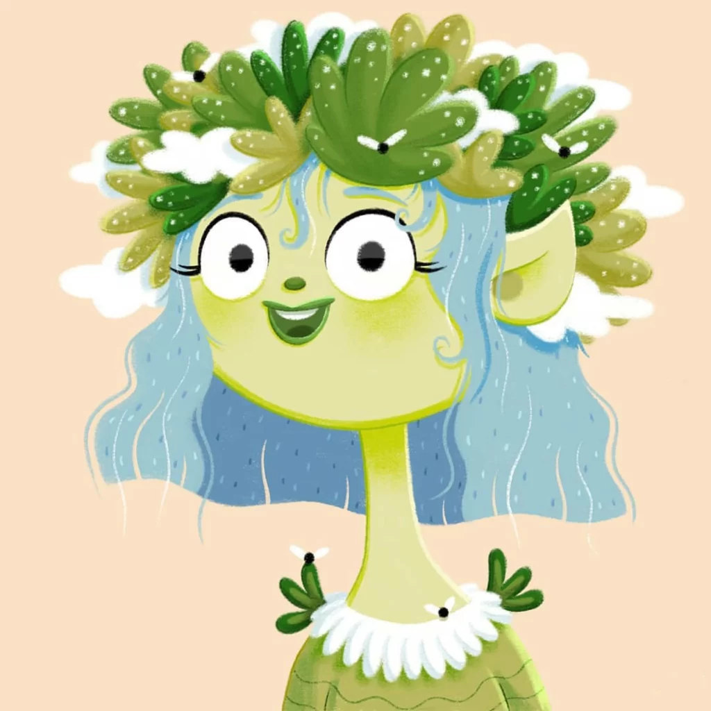 Fantasy Character Nature Elements Enchanted Forest Eleonore Pelluau