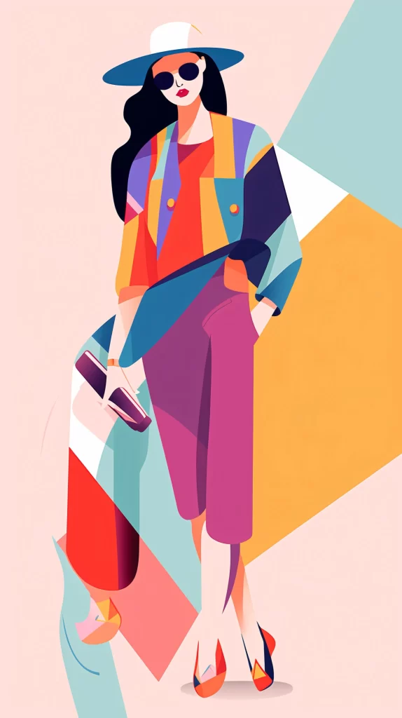Fashion Designer Multicolored Abstract Modern