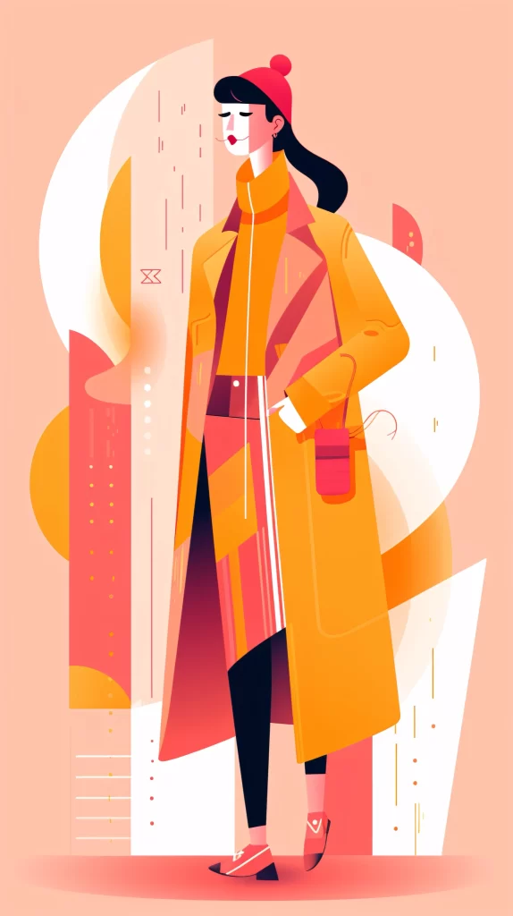 Fashion Designer Yellow Red Abstract Modern