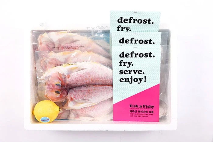 Fish n Fishy Defrost Fry Serve Enjoy