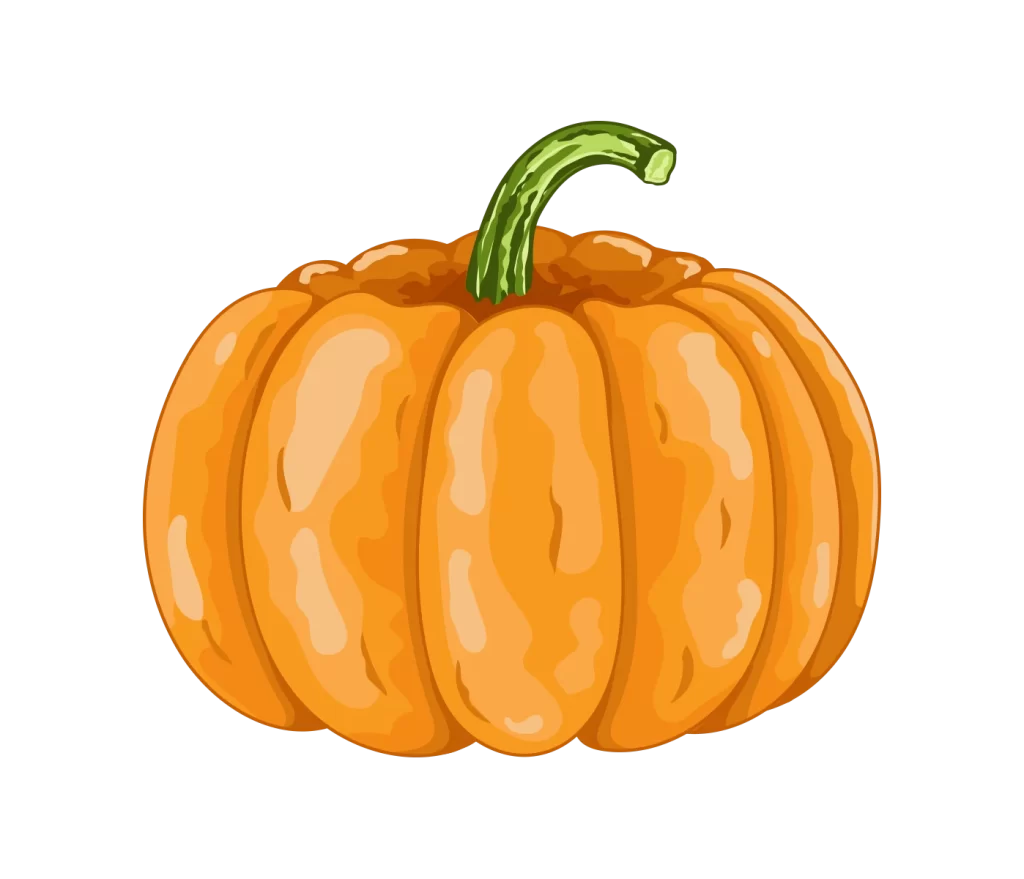flat orange stem