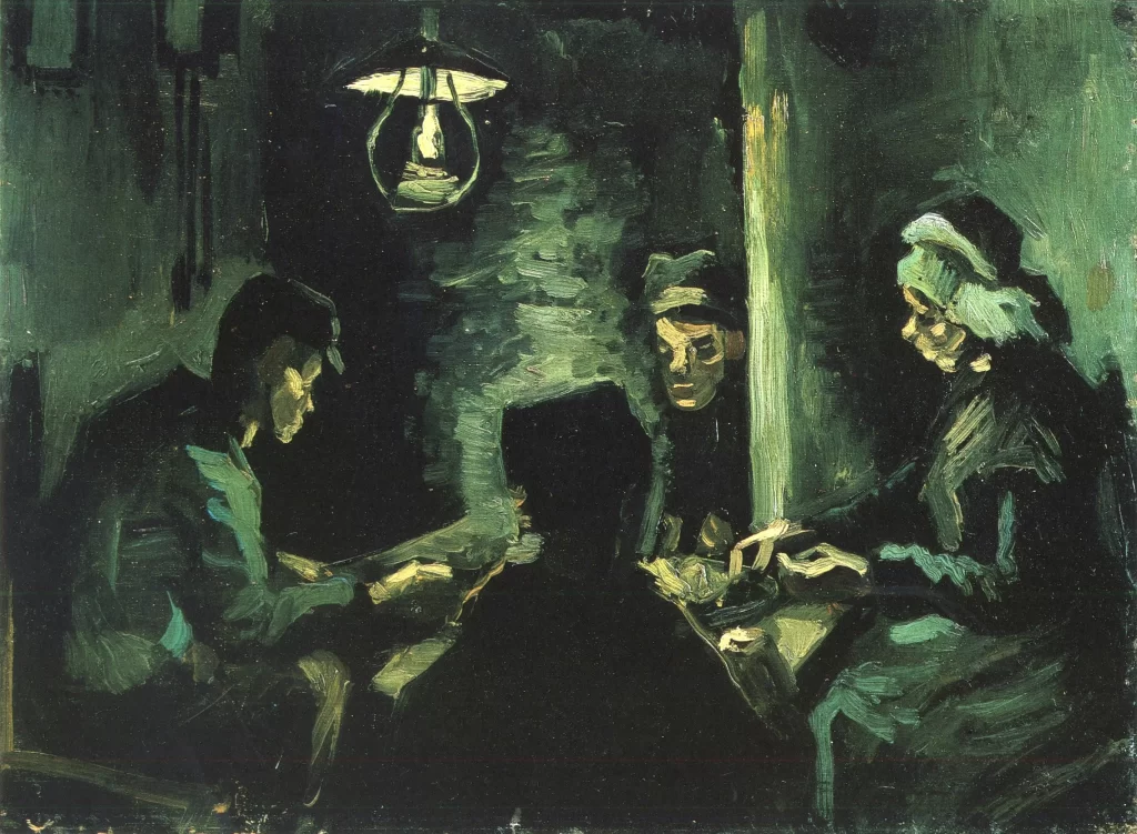 Four Peasants at a Meal Van Gogh