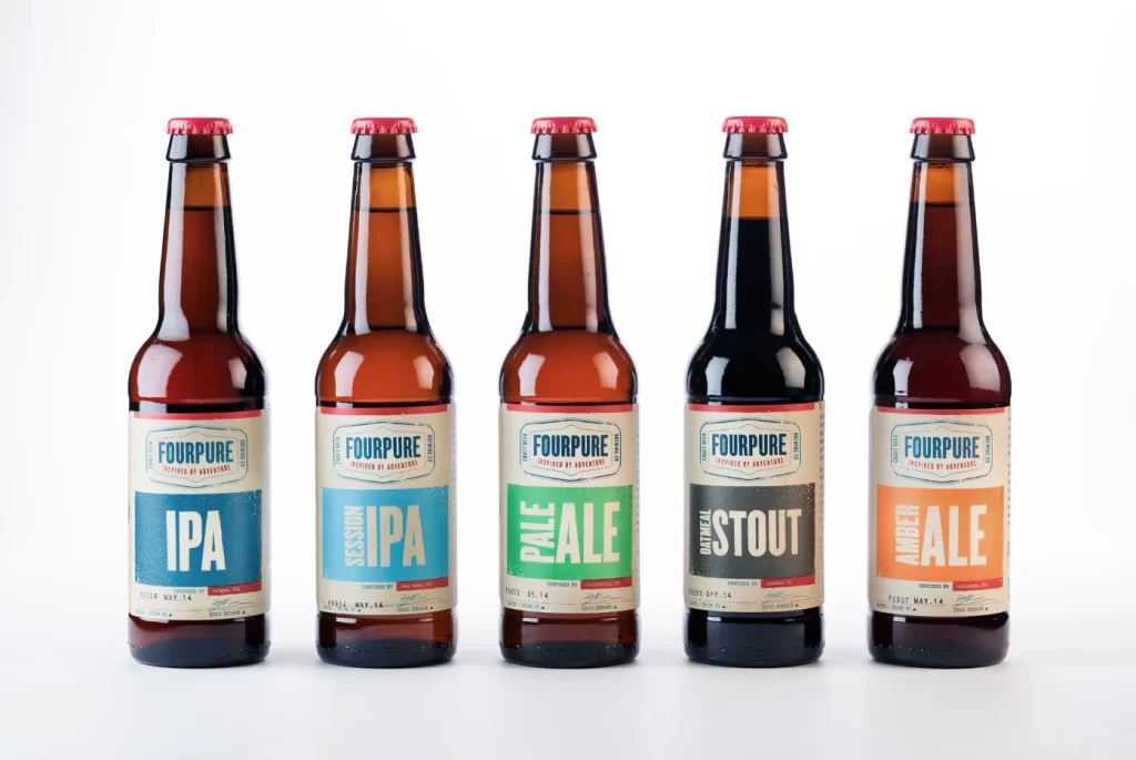 Fourpure IPA Pale Stout Amber Ale
