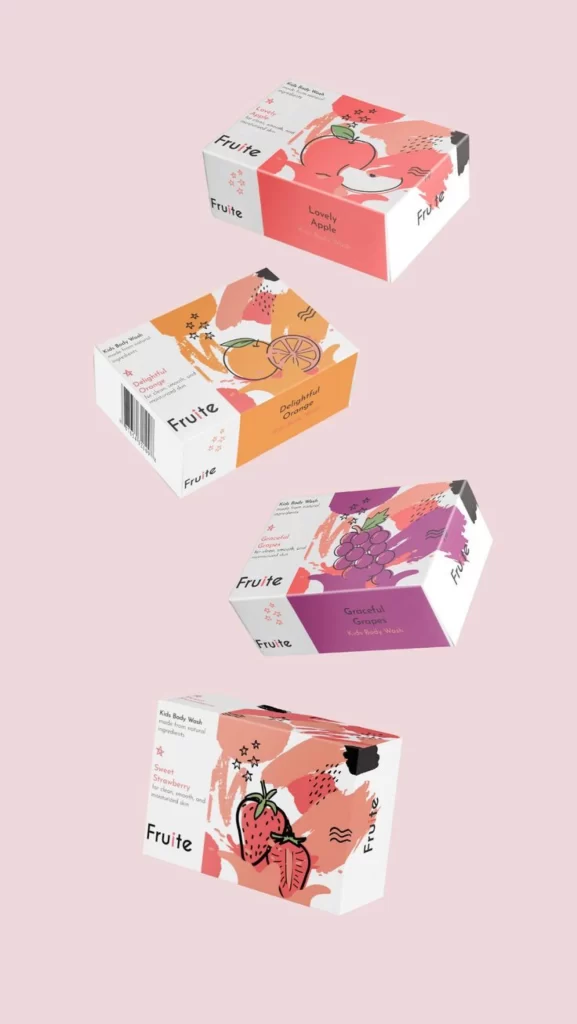 Fruit Snack Playful Pastel Colorful Illustrative