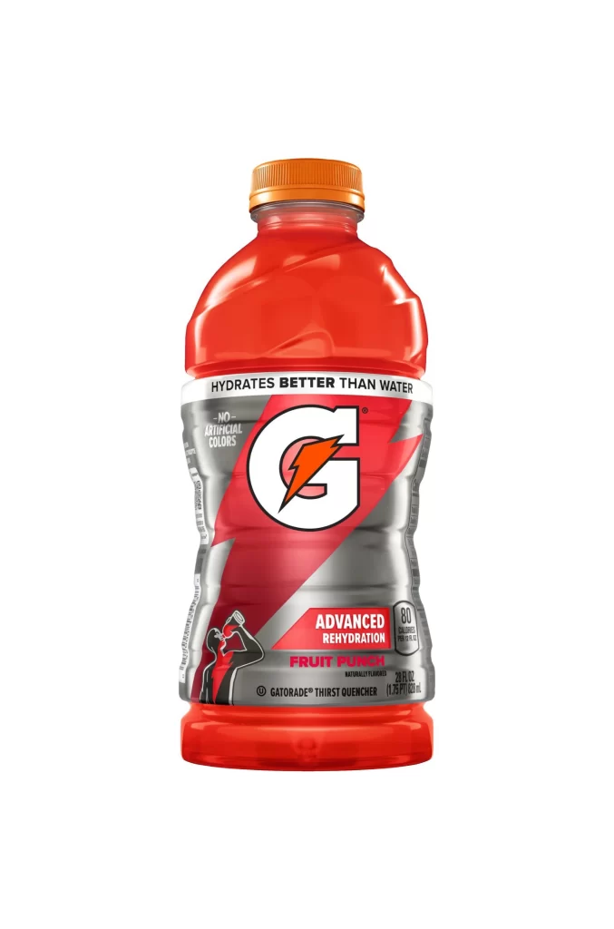 Gatorade Bottle Fruit Punch Hydration