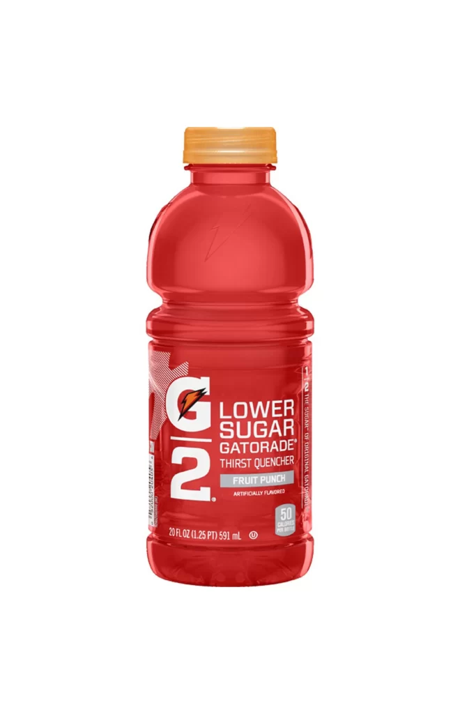 Gatorade Bottle Fruit Punch Thirst Quencher