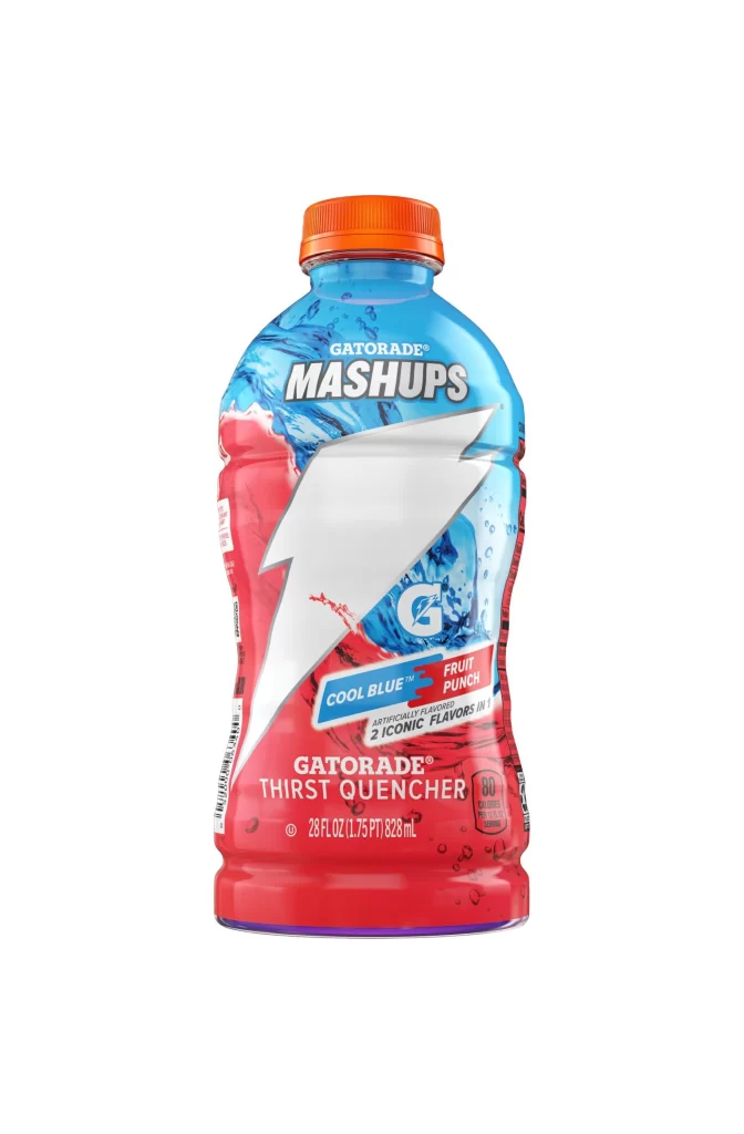Gatorade Mashups Cool Blue Fruit Punch Thirst Quencher