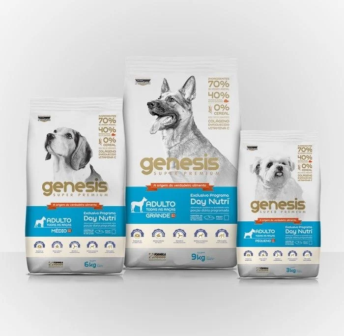 Genesis Dog Food Adulto Grande Blue White Premium